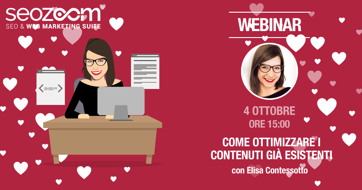 Webinar: Come ottimizzare i contenuti già esistenti