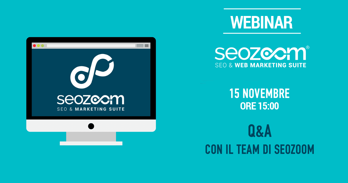 Webinar: Q&A con il team di SEOZoom