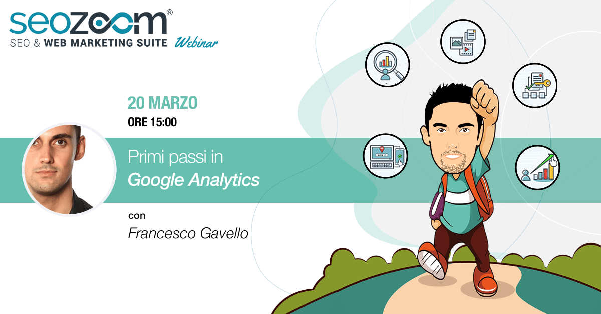 Webinar: Primi passi in Google Analytics