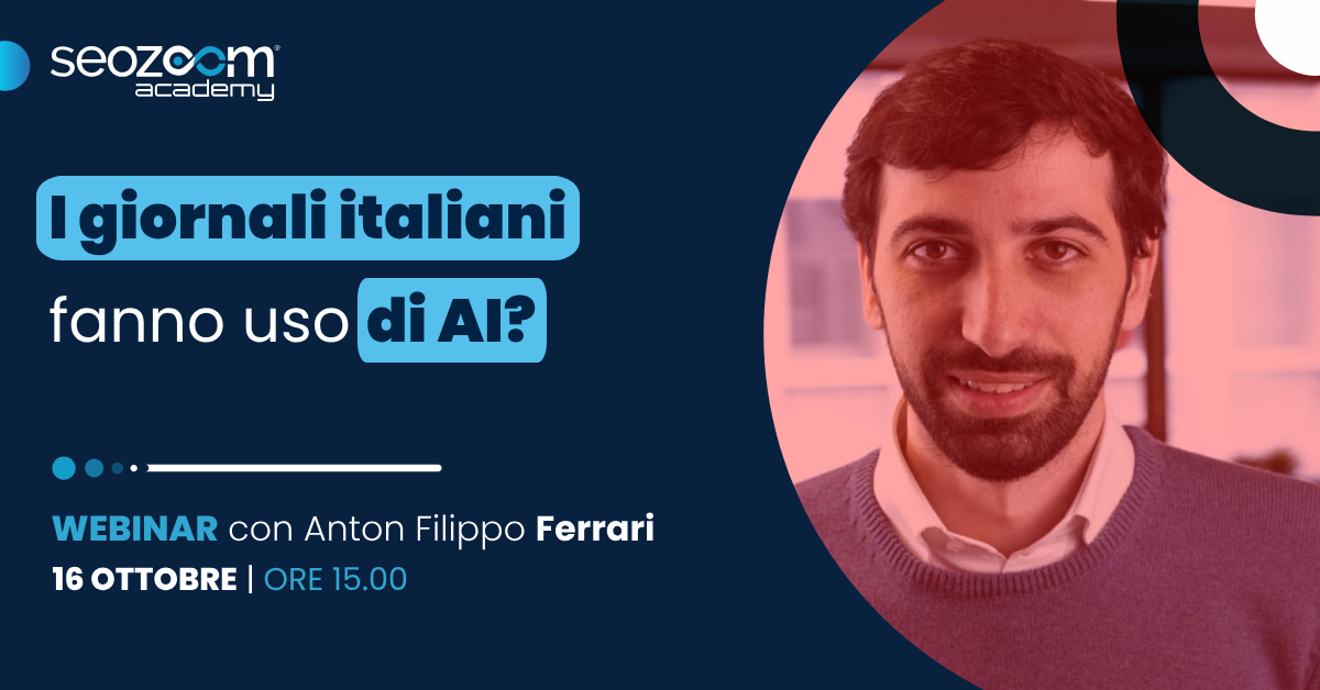 Webinar: I giornali italiani fanno uso di AI?