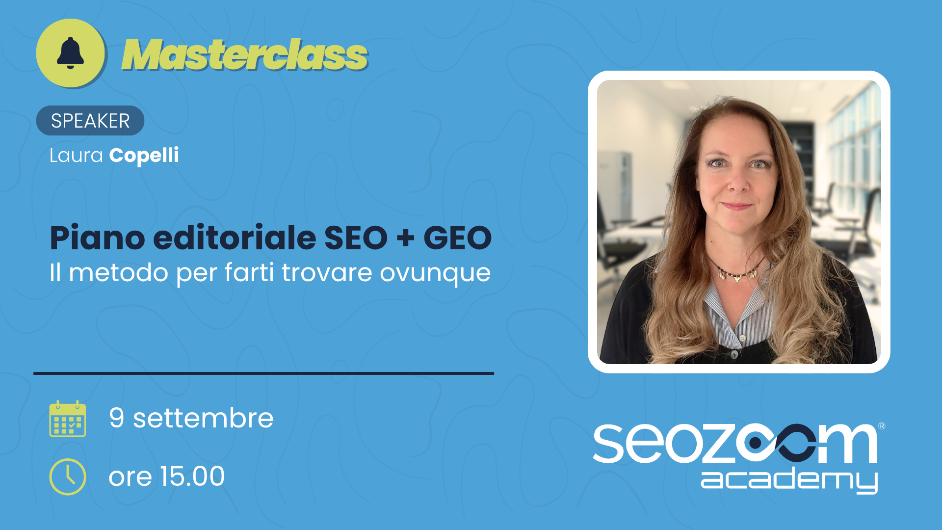 masterclass 9 settembre laura copelli
